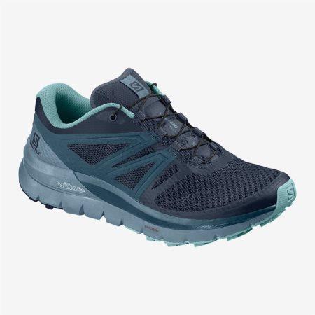 Salomon SENSE MAX 2 W Marineblå Terrengløpesko Dame [NO 2-QPB]
